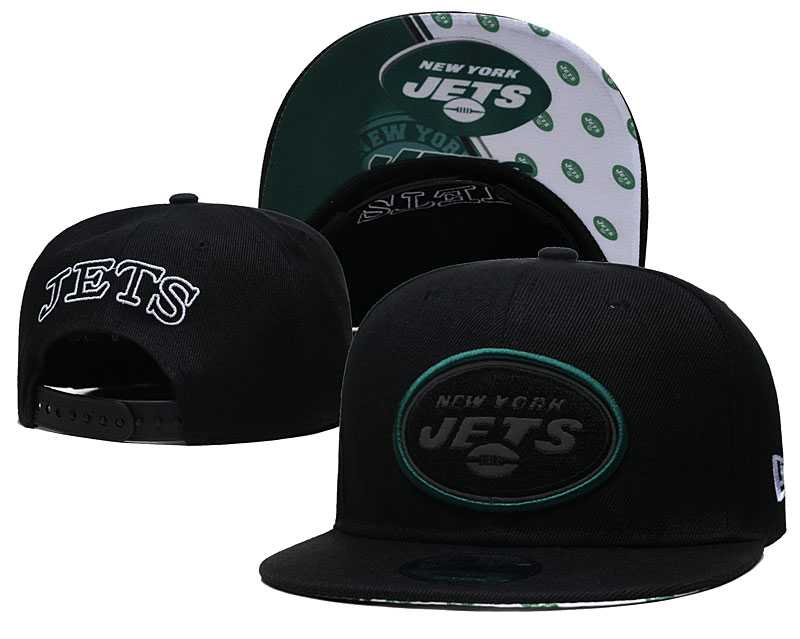 New York Jets Team Logo Adjustable Hat GS (4)